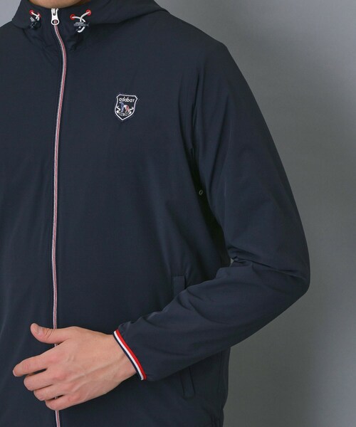 adabat(アダバット)の「【ADABAT NAVY】撥水ナイロンジップフーディ(ブルゾン・メンズ・ホワイト/ネイビー・48/50)」の19枚目の写真