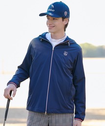 adabat（アダバット）の「【ADABAT NAVY】撥水ナイロンジップフーディ（ブルゾン）」