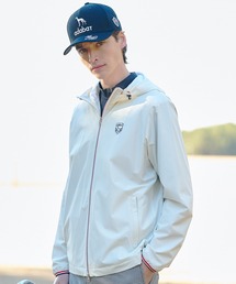 adabat（アダバット）の「【ADABAT NAVY】撥水ナイロンジップフーディ（ブルゾン）」