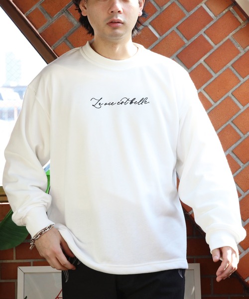 8(eight)(エイト)の「裾スピンドルロゴトレーナー(スウェット・メンズ・ホワイト/ブラック/グレー・MEDIUM/LARGE)」の5枚目の写真