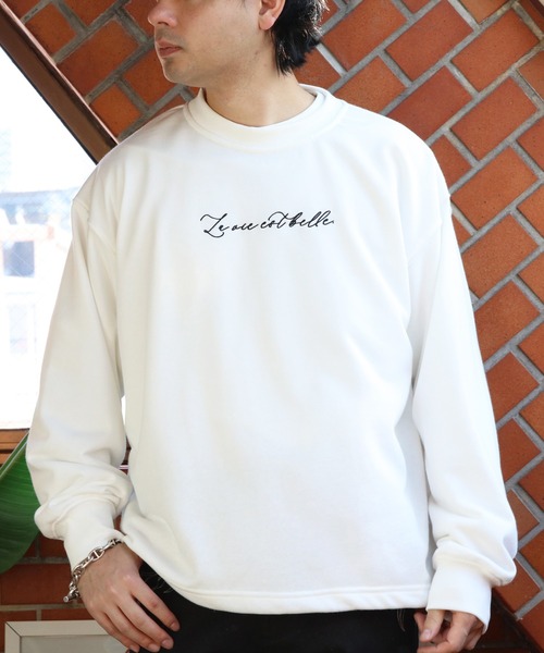 8(eight)(エイト)の「裾スピンドルロゴトレーナー(スウェット・メンズ・ホワイト/ブラック/グレー・MEDIUM/LARGE)」の6枚目の写真