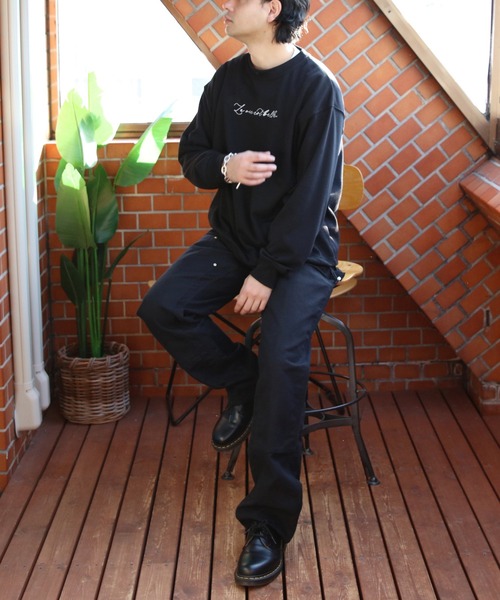 8(eight)(エイト)の「裾スピンドルロゴトレーナー(スウェット・メンズ・ホワイト/ブラック/グレー・MEDIUM/LARGE)」の18枚目の写真