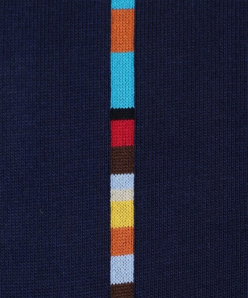 Paul Smith（ポールスミス）の「シグネチャーライン ソックス【160601 DR】（ソックス/靴下・メンズ・ブラック/ネイビー・25-27）」の4枚目の写真