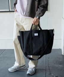 coen（コーエン）の「PVCキャンバストートバッグ（トートバッグ）」