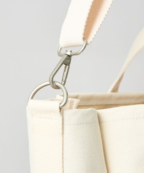 coen（コーエン）の「PVCキャンバストートバッグ（トートバッグ・メンズ・オフホワイト/ブラック/ライム・FREE）」の19枚目の写真