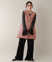 RAGEBLUE | 2WAY/カツラギデニムステッチミニワンピース/セットアップ対応(ワンピース)