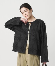 BEAUTY&YOUTH UNITED ARROWS | セルロースナイロン エンブロイダリーシャツ 2WAY(シャツ/ブラウス)