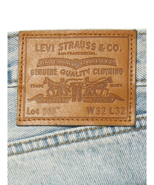 Levi's(リーバイス)の「Levi's/リーバイス 555(TM) リラックスストレート ジーンズ ライトインディゴ(デニムパンツ・メンズ・ライトインディゴブルー・W29 L32/W28 L32/W36 L32/W34 L32/W33 L32/W32 L32/W31 L32/W30 L32)」の10枚目の写真