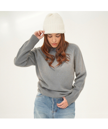 Raccoon 2 tone Knit _MT.Grey