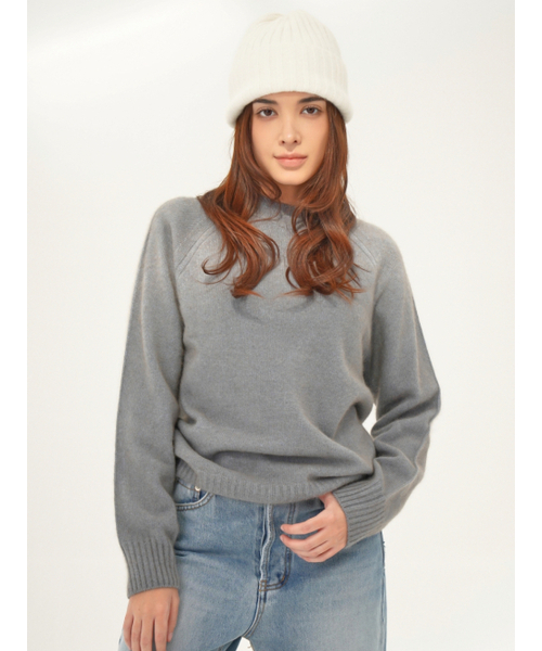 ACUD(アクド)の「Raccoon 2 tone Knit _MT.Grey(ニット/セーター・レディース・その他・FREE)」の3枚目の写真
