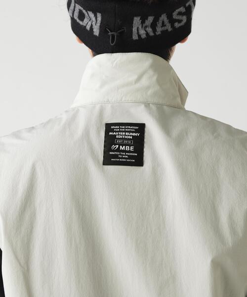 MASTER BUNNY EDITION（マスターバニーエディション）の「【MASTER BUNNY EDITION】カジナイロンストレッチハーフジップアップベスト（ベスト・メンズ・グレー系その他2/グレー系その他3/ベージュ・MEDIUM/LARGE/X-LARGE）」の12枚目の写真