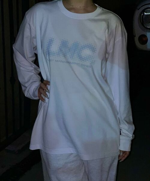 LMCの「HALFTONE LONG SLV TEE white(Tシャツ/カットソー・レディース・その他・M/L/XL/S)」の3枚目の写真