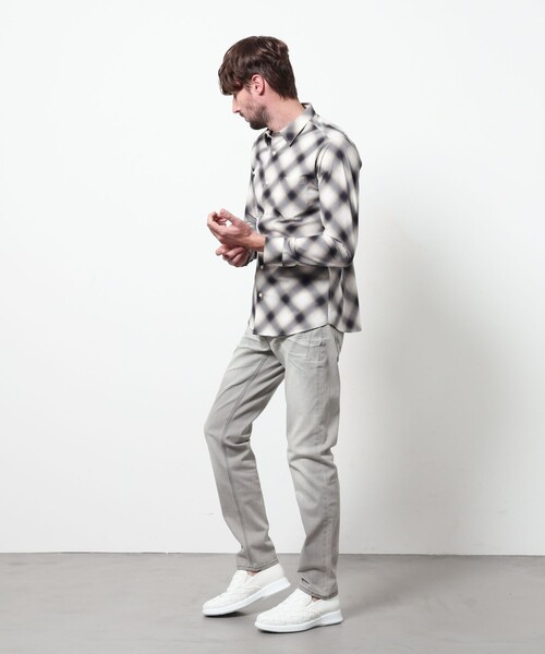 HIDEAWAYS NICOLE（ハイダウェイニコル）の「ハイパワーストレッチデニムパンツ（デニムパンツ・メンズ・ライトグレー/ブラック/ブルー・M/L/XL/S）」の6枚目の写真