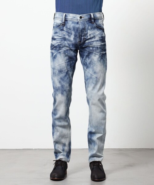 HIDEAWAYS NICOLE（ハイダウェイニコル）の「ハイパワーストレッチデニムパンツ（デニムパンツ・メンズ・ライトグレー/ブラック/ブルー・M/L/XL/S）」の12枚目の写真