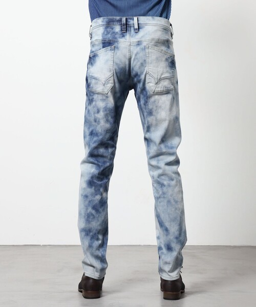 HIDEAWAYS NICOLE（ハイダウェイニコル）の「ハイパワーストレッチデニムパンツ（デニムパンツ・メンズ・ライトグレー/ブラック/ブルー・M/L/XL/S）」の14枚目の写真