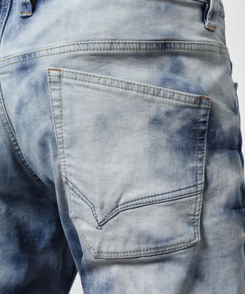 HIDEAWAYS NICOLE（ハイダウェイニコル）の「ハイパワーストレッチデニムパンツ（デニムパンツ・メンズ・ライトグレー/ブラック/ブルー・M/L/XL/S）」の17枚目の写真