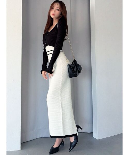 RESEXXY（リゼクシー）の「リボンモチーフバッグ（ハンドバッグ・レディース・アイボリー/ブラック・FREE）」の10枚目の写真