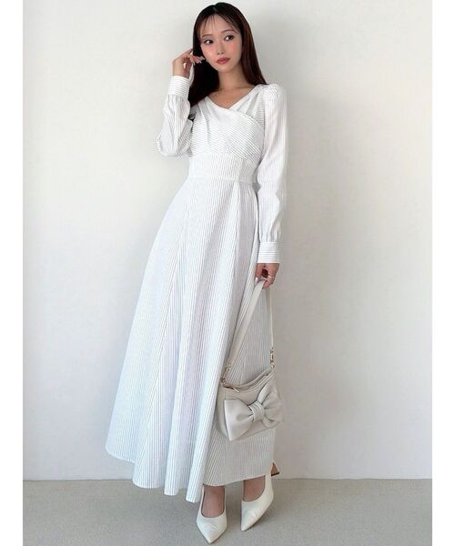 RESEXXY（リゼクシー）の「リボンモチーフバッグ（ハンドバッグ・レディース・アイボリー/ブラック・FREE）」の12枚目の写真