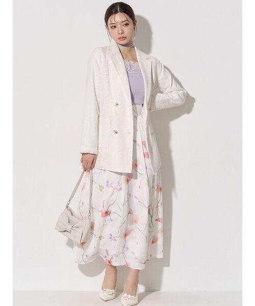 RESEXXY（リゼクシー）の「リボンモチーフバッグ（ハンドバッグ・レディース・アイボリー/ブラック・FREE）」の15枚目の写真