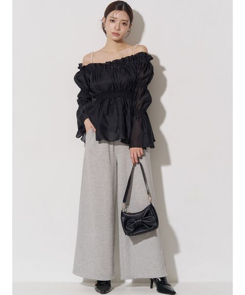 RESEXXY（リゼクシー）の「リボンモチーフバッグ（ハンドバッグ・レディース・アイボリー/ブラック・FREE）」の17枚目の写真