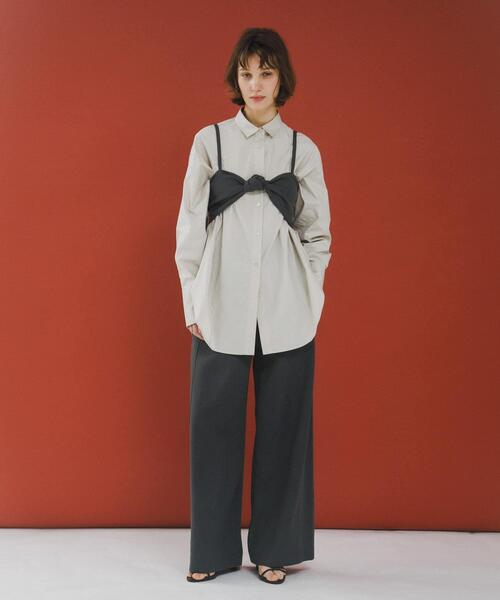 LAATO(ラート)の「loose shirts(シャツ/ブラウス・レディース・ライトグレー/ダークグレー/その他1・FREE)」の18枚目の写真