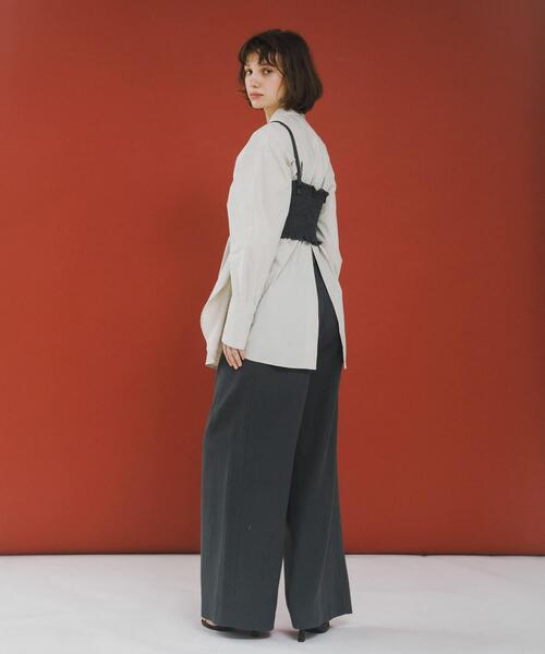 LAATO(ラート)の「loose shirts(シャツ/ブラウス・レディース・ライトグレー/ダークグレー/その他1・FREE)」の19枚目の写真