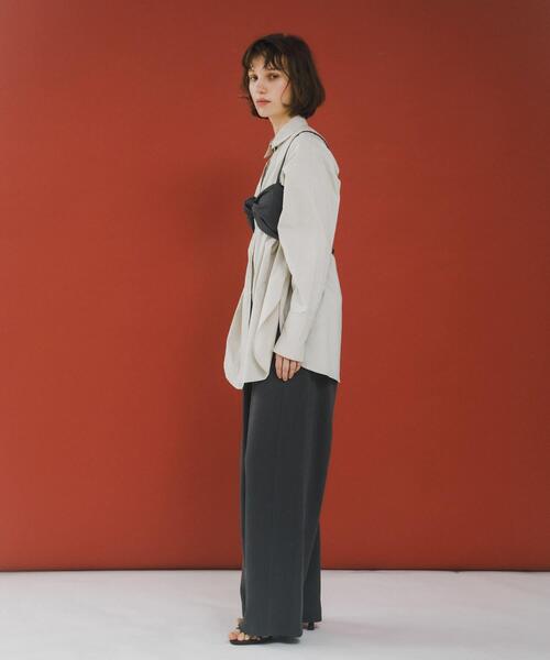 LAATO(ラート)の「loose shirts(シャツ/ブラウス・レディース・ライトグレー/ダークグレー/その他1・FREE)」の20枚目の写真