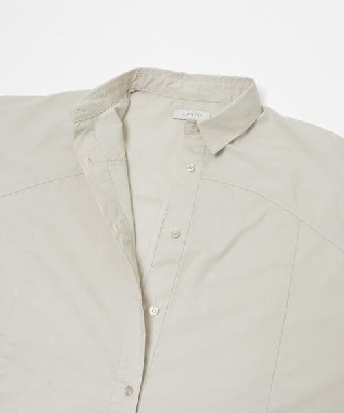 LAATO(ラート)の「loose shirts(シャツ/ブラウス・レディース・ライトグレー/ダークグレー/その他1・FREE)」の22枚目の写真