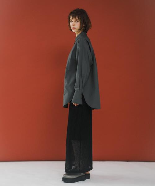 LAATO（ラート）の「loose shirts（シャツ/ブラウス・レディース・ライトグレー/ダークグレー/その他1・FREE）」の22枚目の写真