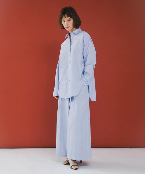 LAATO(ラート)の「loose shirts(シャツ/ブラウス・レディース・ライトグレー/ダークグレー/その他1・FREE)」の8枚目の写真