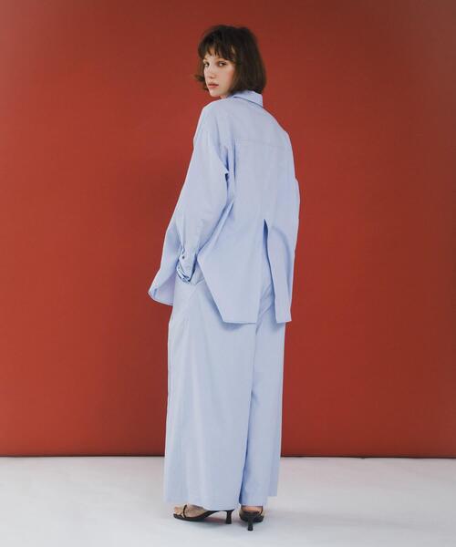 LAATO(ラート)の「loose shirts(シャツ/ブラウス・レディース・ライトグレー/ダークグレー/その他1・FREE)」の9枚目の写真