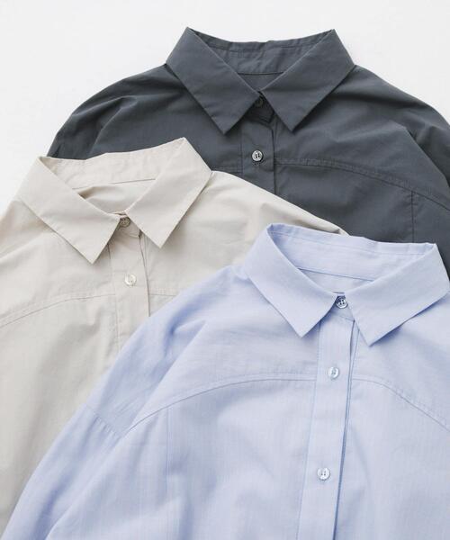 LAATO(ラート)の「loose shirts(シャツ/ブラウス・レディース・ライトグレー/ダークグレー/その他1・FREE)」の12枚目の写真