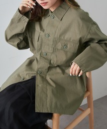 ミリタリー」に該当するシャツ/ブラウス（グリーン・カーキ/緑色系