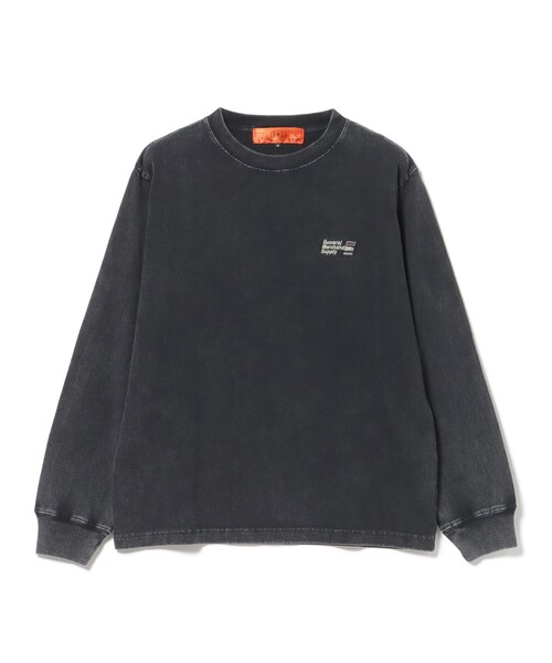 BEAMS HEART（ビームスハート）の「GMS スノーウォッシュ ロングスリーブ（Tシャツ/カットソー・メンズ・ブラウン/ブラック・MEDIUM/LARGE/SMALL）」の16枚目の写真