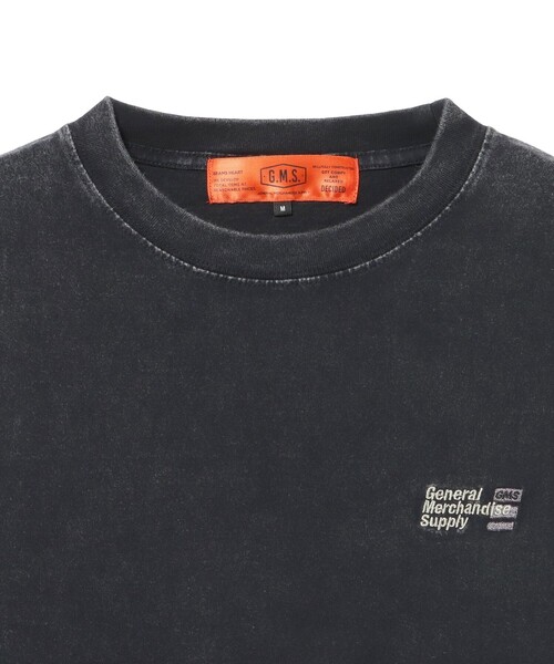 BEAMS HEART（ビームスハート）の「GMS スノーウォッシュ ロングスリーブ（Tシャツ/カットソー・メンズ・ブラウン/ブラック・MEDIUM/LARGE/SMALL）」の17枚目の写真