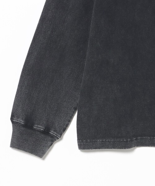 BEAMS HEART（ビームスハート）の「GMS スノーウォッシュ ロングスリーブ（Tシャツ/カットソー・メンズ・ブラウン/ブラック・MEDIUM/LARGE/SMALL）」の18枚目の写真