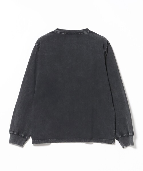BEAMS HEART（ビームスハート）の「GMS スノーウォッシュ ロングスリーブ（Tシャツ/カットソー・メンズ・ブラウン/ブラック・MEDIUM/LARGE/SMALL）」の19枚目の写真