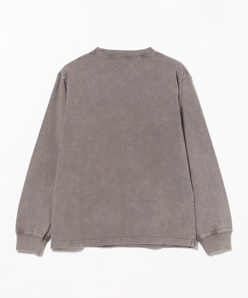 BEAMS HEART（ビームスハート）の「GMS スノーウォッシュ ロングスリーブ（Tシャツ/カットソー・メンズ・ブラウン/ブラック・MEDIUM/LARGE/SMALL）」の22枚目の写真