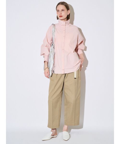 ELENDEEK（エレンディーク）の「プリーツトートバッグ（トートバッグ・レディース・シルバー/ライトイエロー/ブラック・FREE）」の7枚目の写真