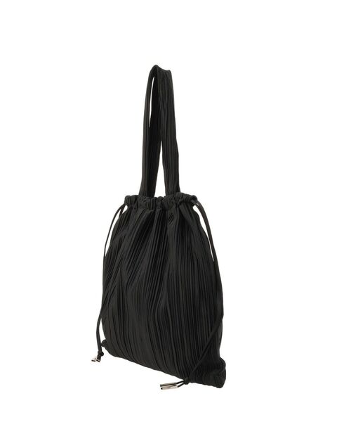 ELENDEEK（エレンディーク）の「プリーツトートバッグ（トートバッグ・レディース・シルバー/ライトイエロー/ブラック・FREE）」の19枚目の写真