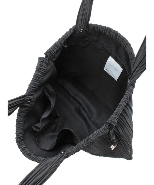 ELENDEEK（エレンディーク）の「プリーツトートバッグ（トートバッグ・レディース・シルバー/ライトイエロー/ブラック・FREE）」の21枚目の写真