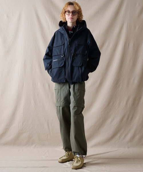 Eddie Bauer(エディーバウアー)の「マルチポケット フーディ(マウンテンパーカー・メンズ・グリーン/ブラック・M/L/XL/XXL/S)」の8枚目の写真