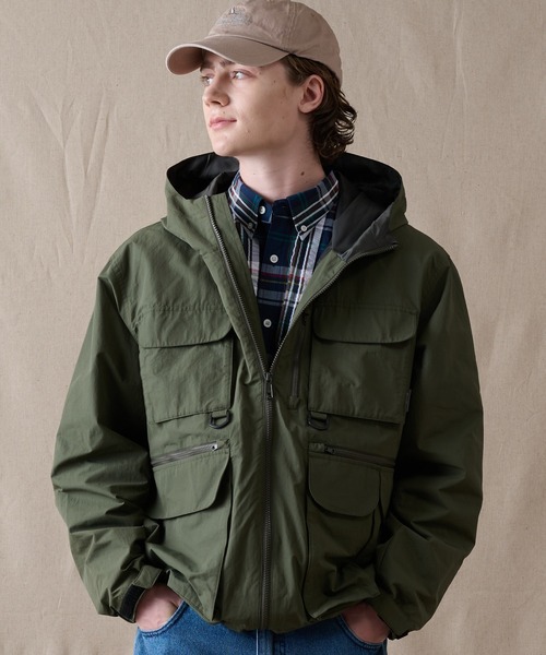 Eddie Bauer(エディーバウアー)の「マルチポケット フーディ(マウンテンパーカー・メンズ・グリーン/ブラック・M/L/XL/XXL/S)」の9枚目の写真