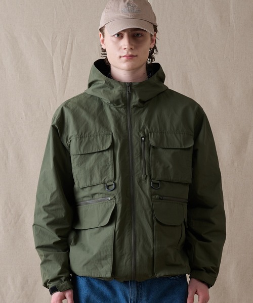 Eddie Bauer(エディーバウアー)の「マルチポケット フーディ(マウンテンパーカー・メンズ・グリーン/ブラック・M/L/XL/XXL/S)」の16枚目の写真