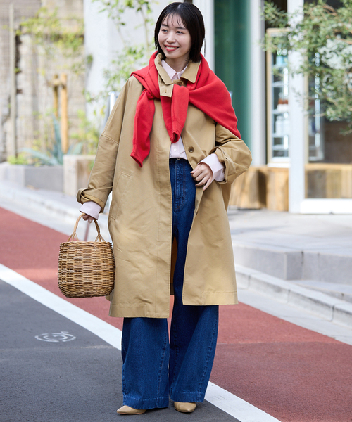 SLOBE IENA(スローブイエナ)の「《追加3》スムースオーバーニット(ニット/セーター・レディース・レッド/ブラック/ピンク系その他/チャコールグレー・FREE)」の13枚目の写真