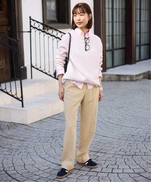 SLOBE IENA(スローブイエナ)の「《追加3》スムースオーバーニット(ニット/セーター・レディース・レッド/ブラック/ピンク系その他/チャコールグレー・FREE)」の22枚目の写真