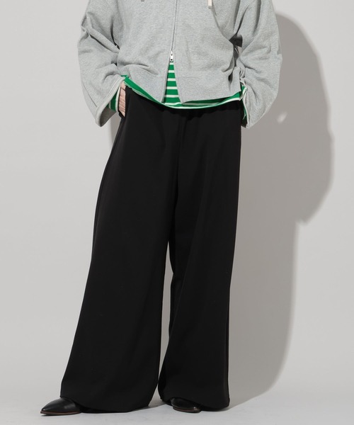 GEORGE'S（ジョージズ）の「ギャザーイージーパンツ（その他パンツ・レディース・ブラック/グレー/モカ・SMALL/MEDIUM）」の2枚目の写真