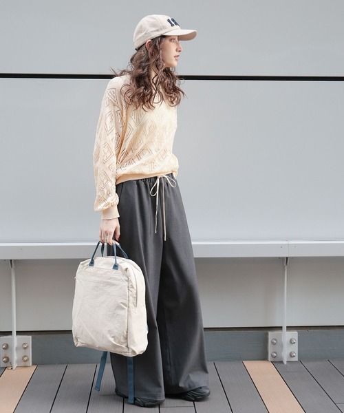 GEORGE'S(ジョージズ)の「ギャザーイージーパンツ(その他パンツ・レディース・ブラック/グレー/モカ・SMALL/MEDIUM)」の19枚目の写真