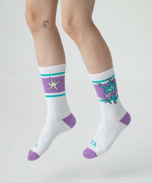 田中かえ Jacquard Socks（ソックス/靴下）｜TXA（ティーエックスエー