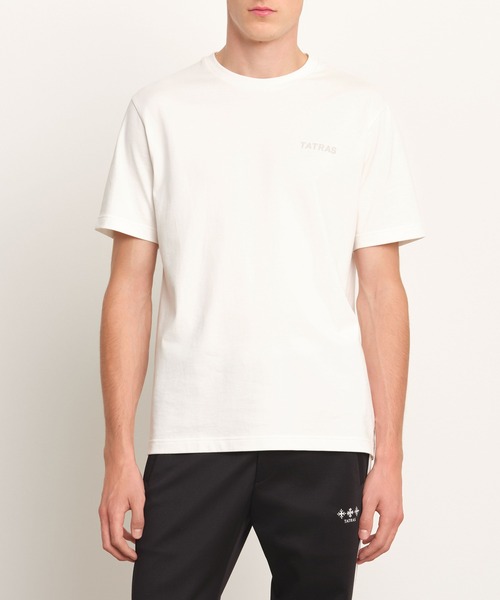 TATRAS(タトラス)の「TATRAS(タトラス) ICARO イカロ(Tシャツ/カットソー・メンズ・ブラック/アイボリー・1/2/3/4)」の3枚目の写真